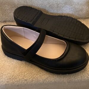 Girls Black Mary Jane Shoes